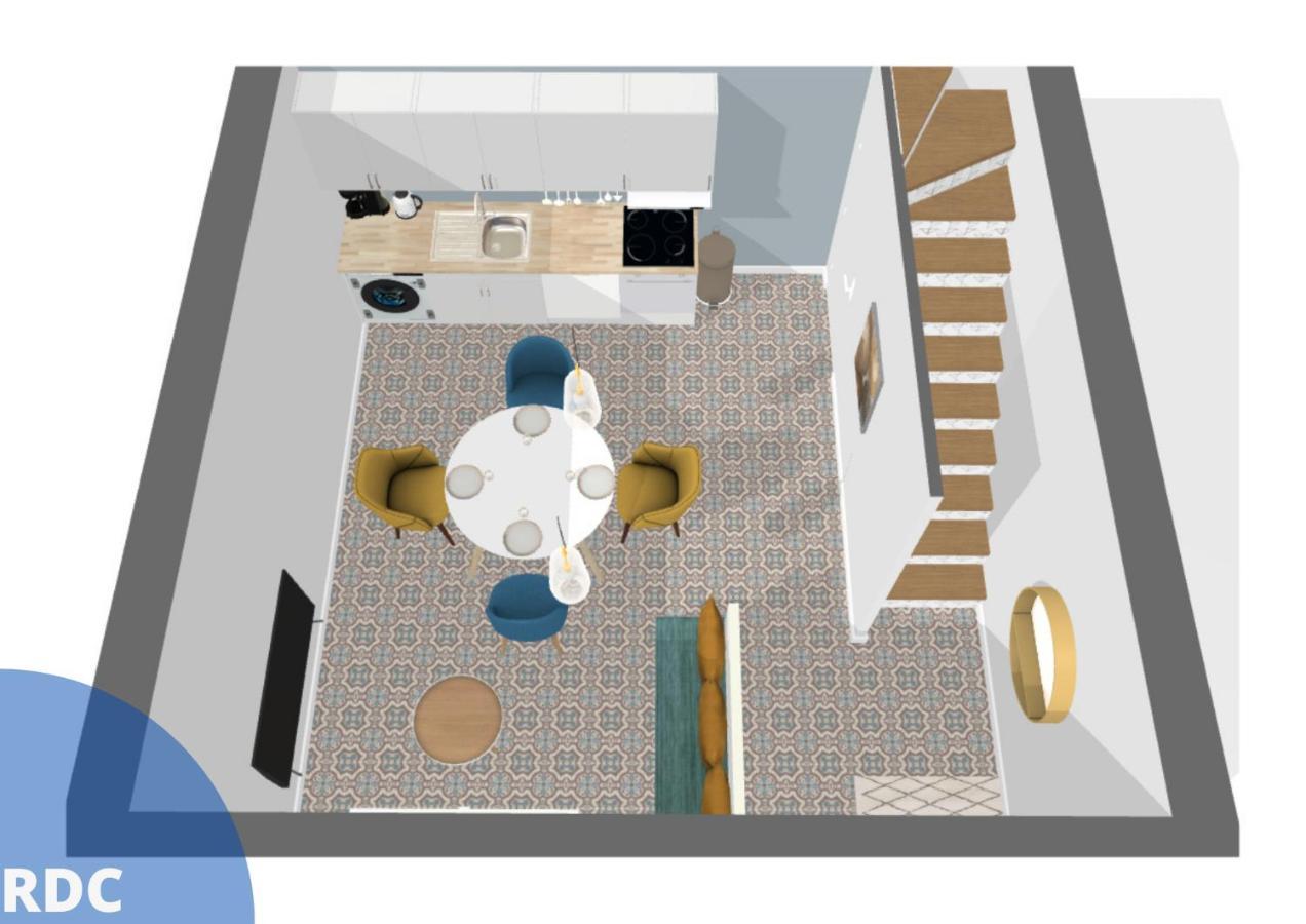 *Maison Bel-Etage-Netflix-Wifi-Coeur De Ville* Lägenhet Cambrai Exteriör bild